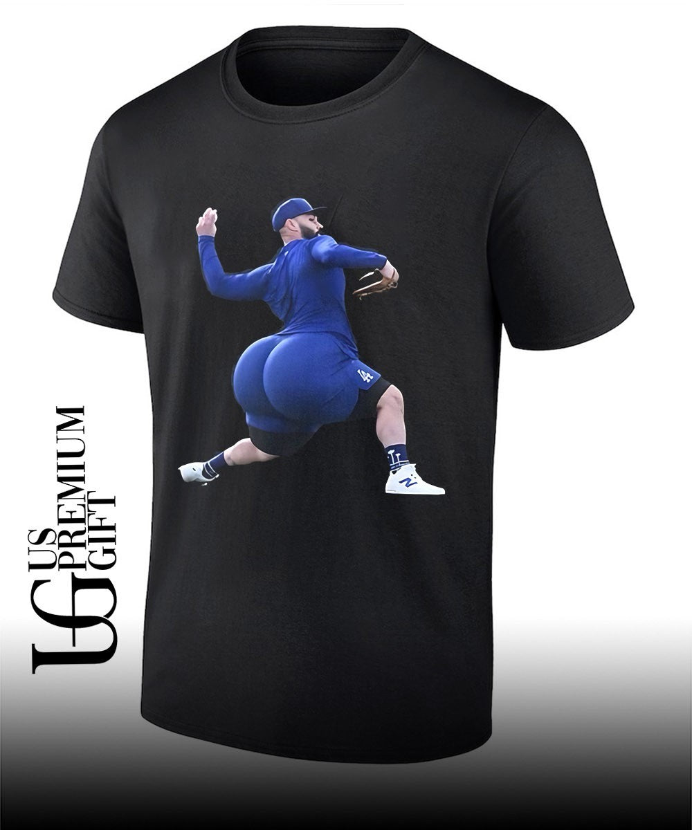 Tanner Scott Los Angeles Dodgers big league booty pitcher shirt