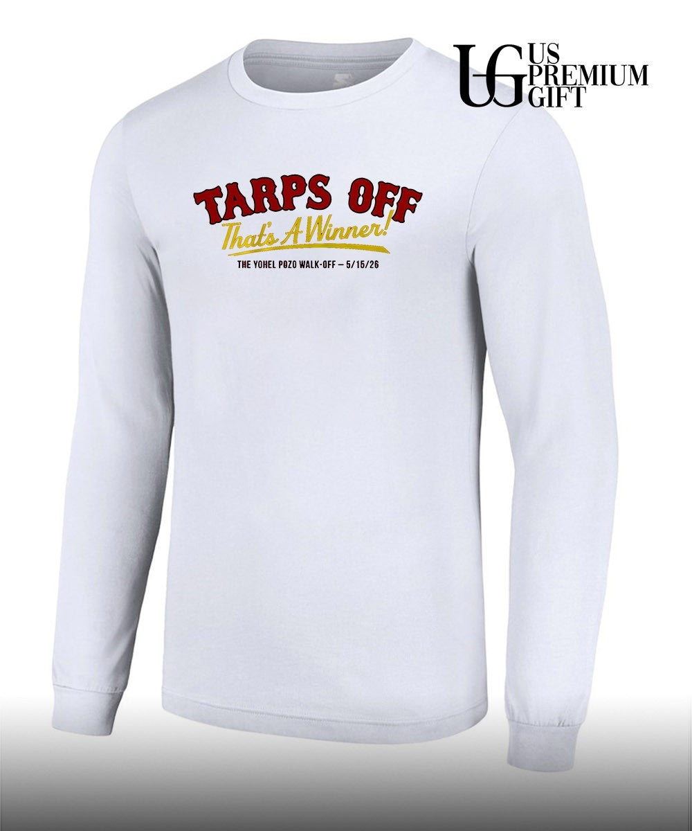 Tarps Off That’s a Winner Yohel Pozo The Tarps Off Walk-Off St. Louis Cardinals baseball 2026 signature shirt