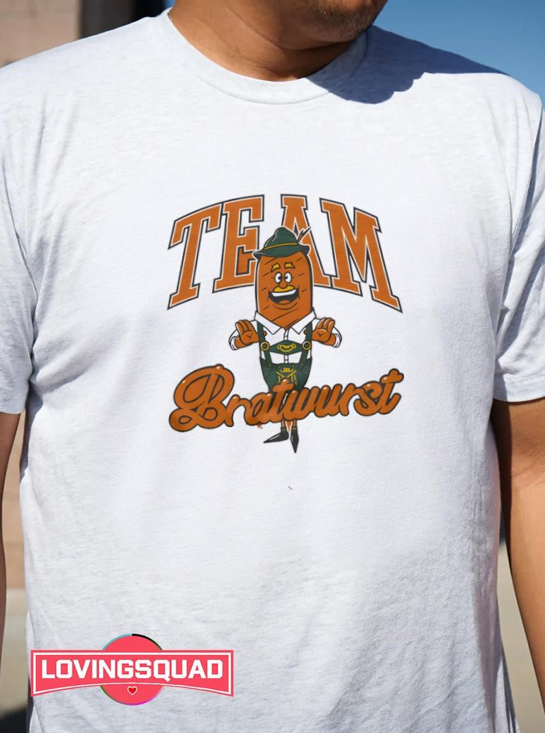Team Bratwurst Burnt Bavarian Shirt