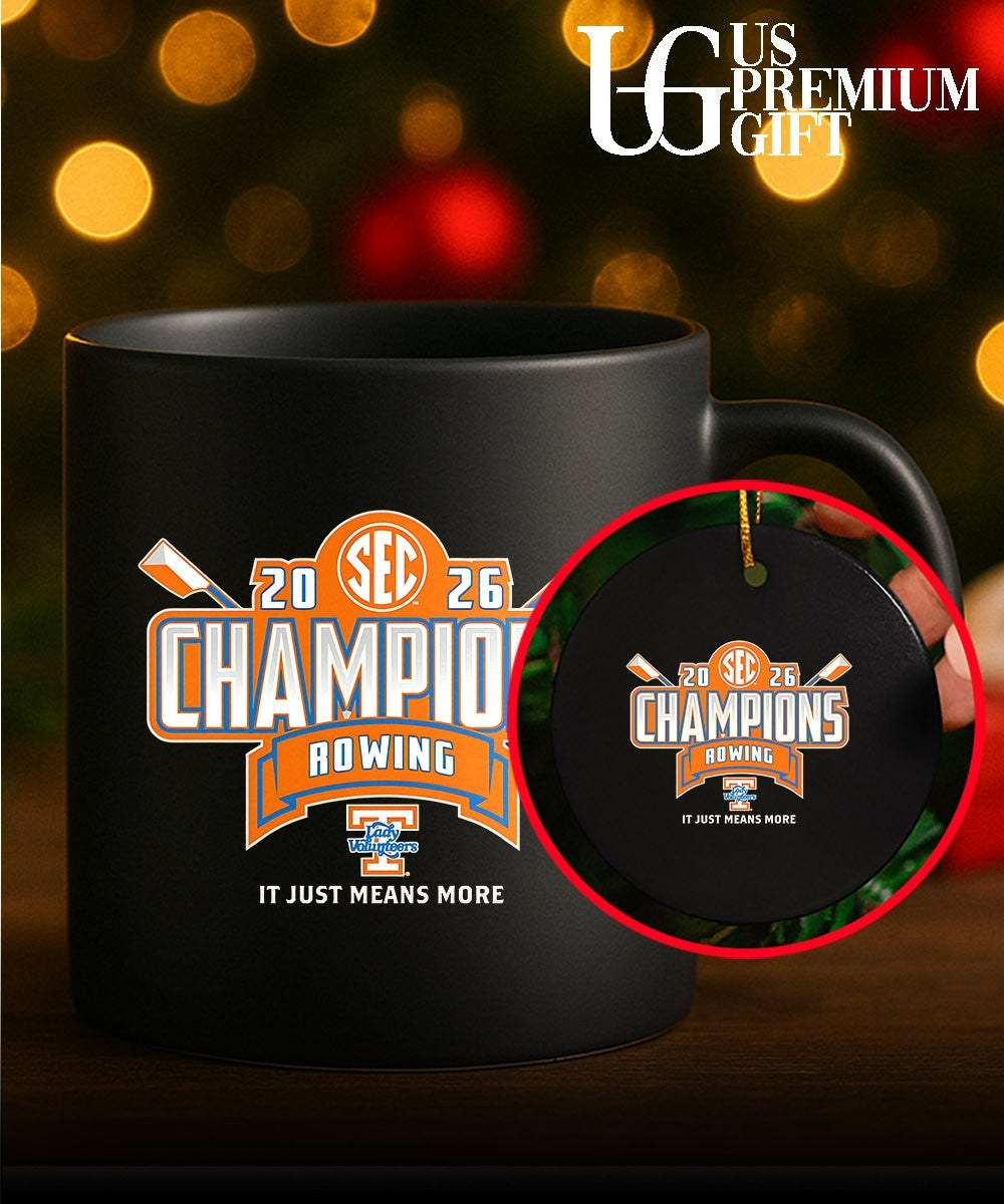 Tennessee Lady Volunteers 2026 SEC Rowing Champions Locker Room shirt