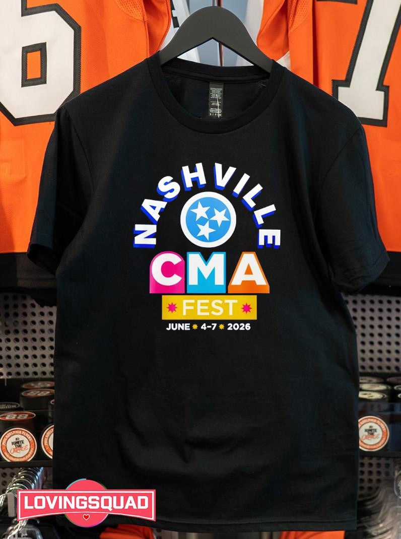 Tennessee Titans New Country Music Association Festival 2026 Shirt