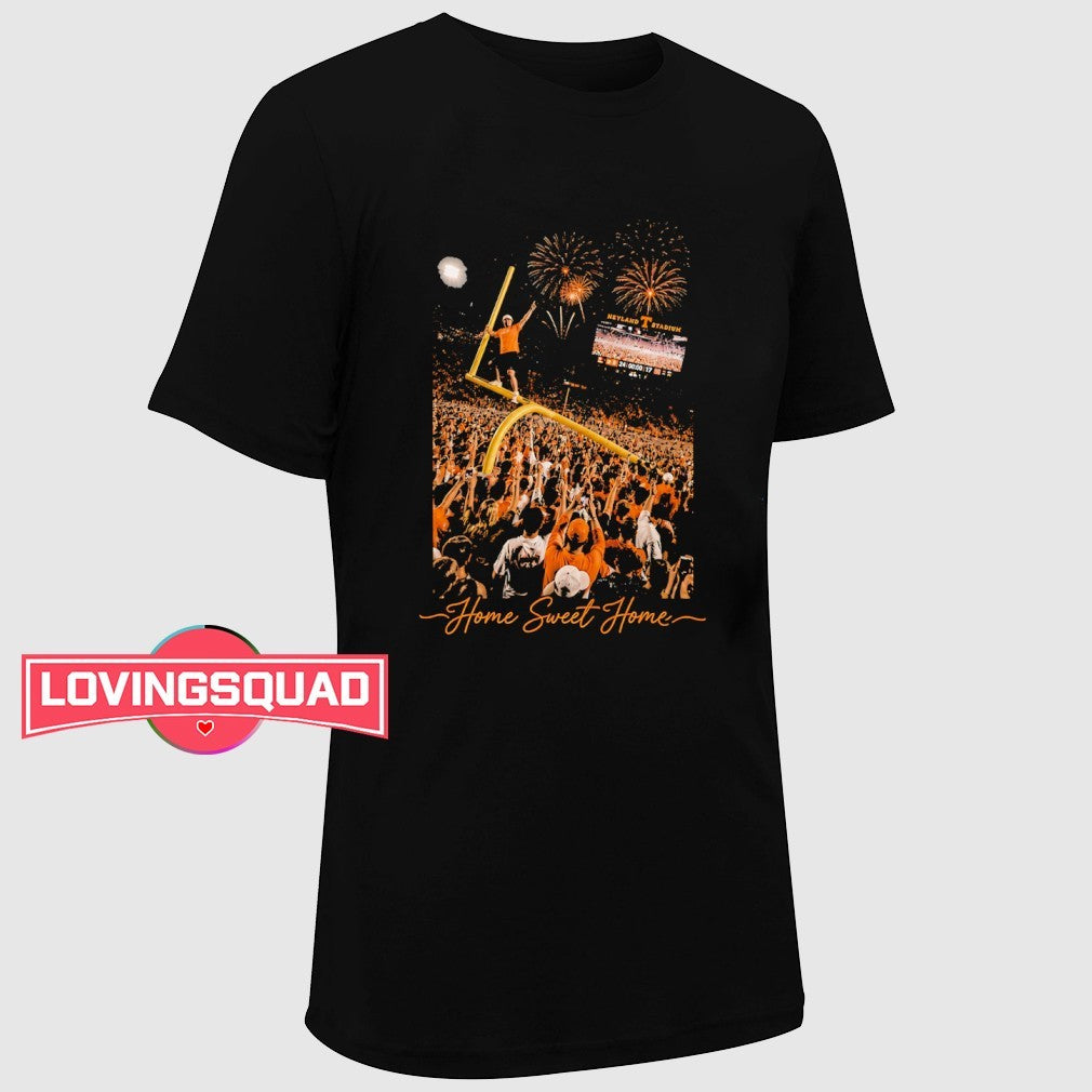 Tennessee Volunteers Neyland Stadium Goalpost Celebration Home Sweet Home shirt