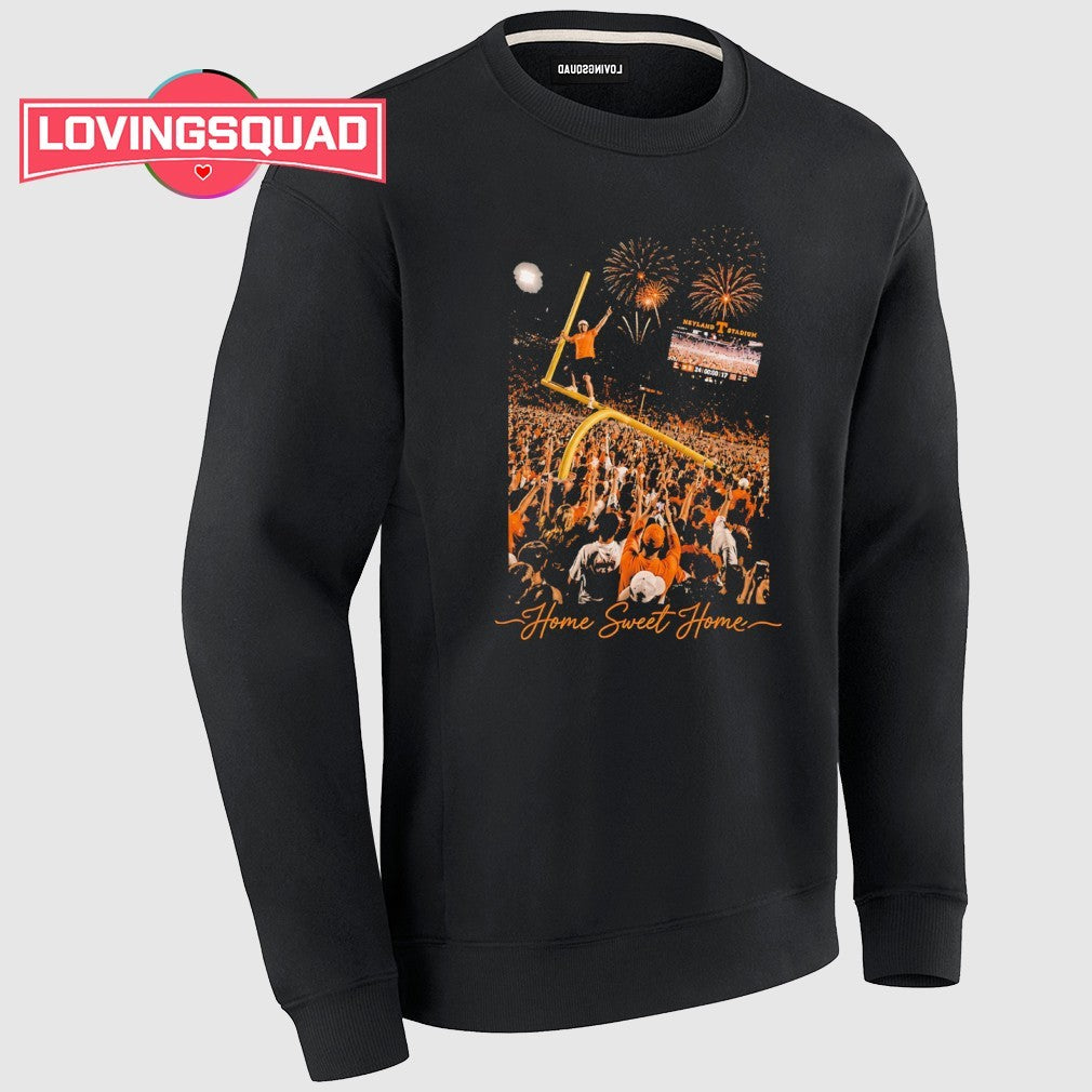 Tennessee Volunteers Neyland Stadium Goalpost Celebration Home Sweet Home shirt
