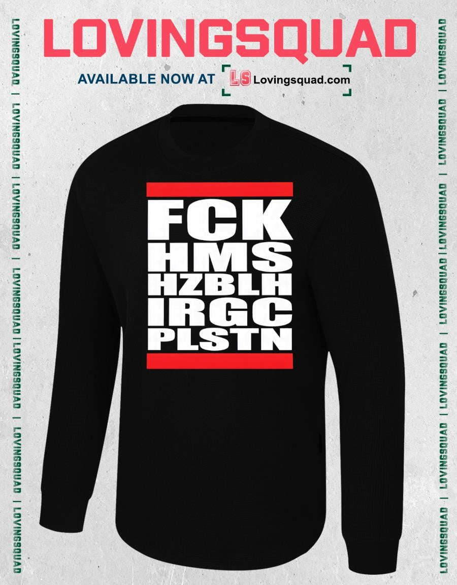 Terence Tendayi Wearing Fck Hms Hzblh Irgc Plstn Shirt