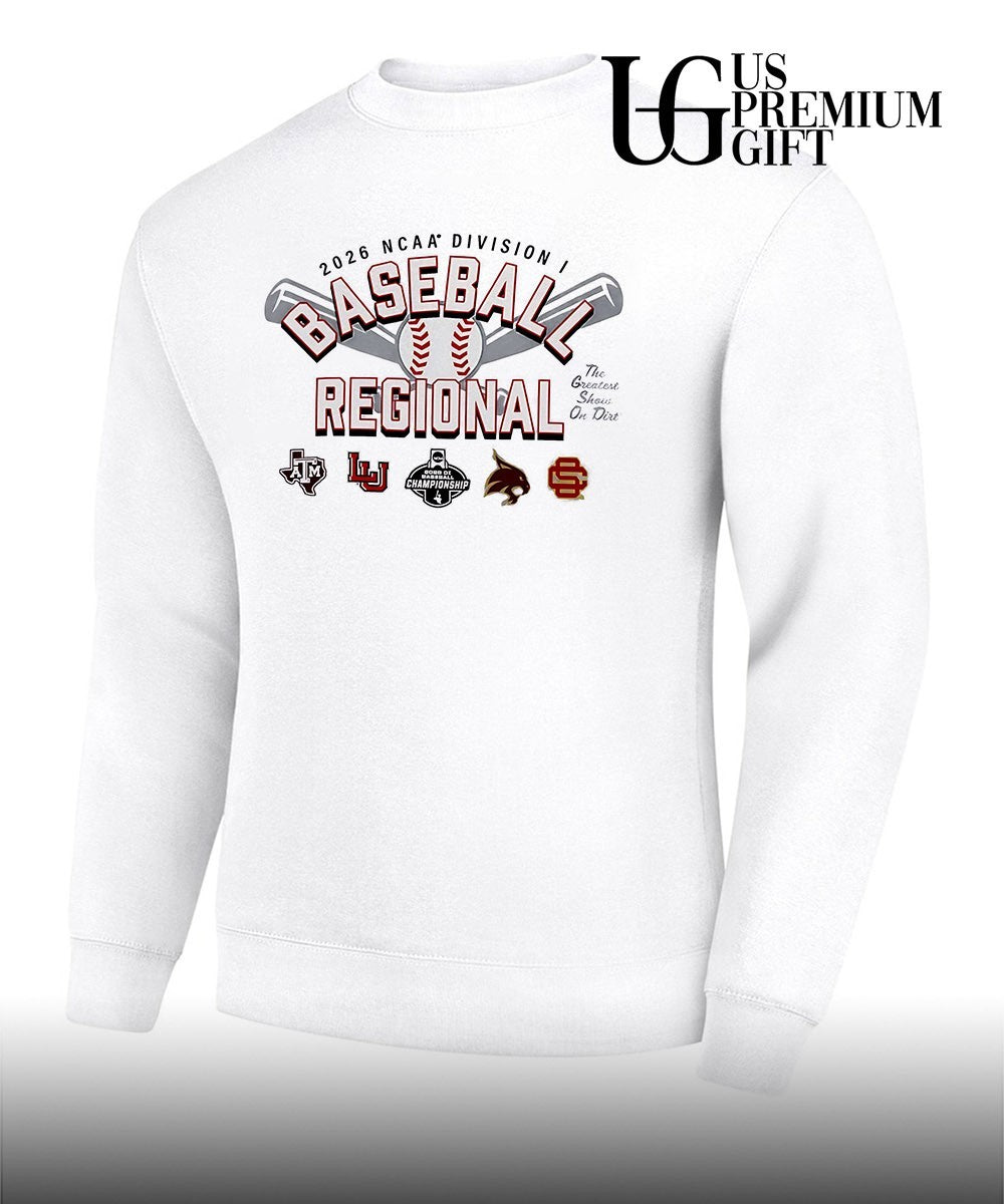 Texas A&M and Lamar Cardinals and Texas State Bobcats and USC 2026 NCAA Division I Baseball Regional Championship shirt