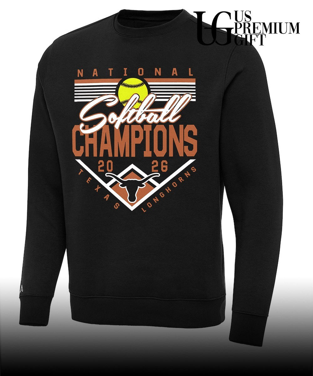 Texas Longhorns 2026 NCAA Softball Women’s College World Series National Champions Plate shirt