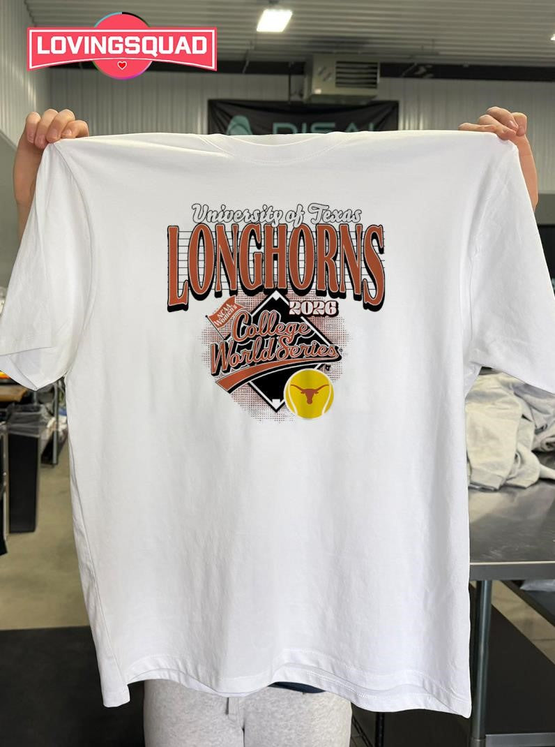 Texas Longhorns Softball 2026 Women’s College World Series Shirt