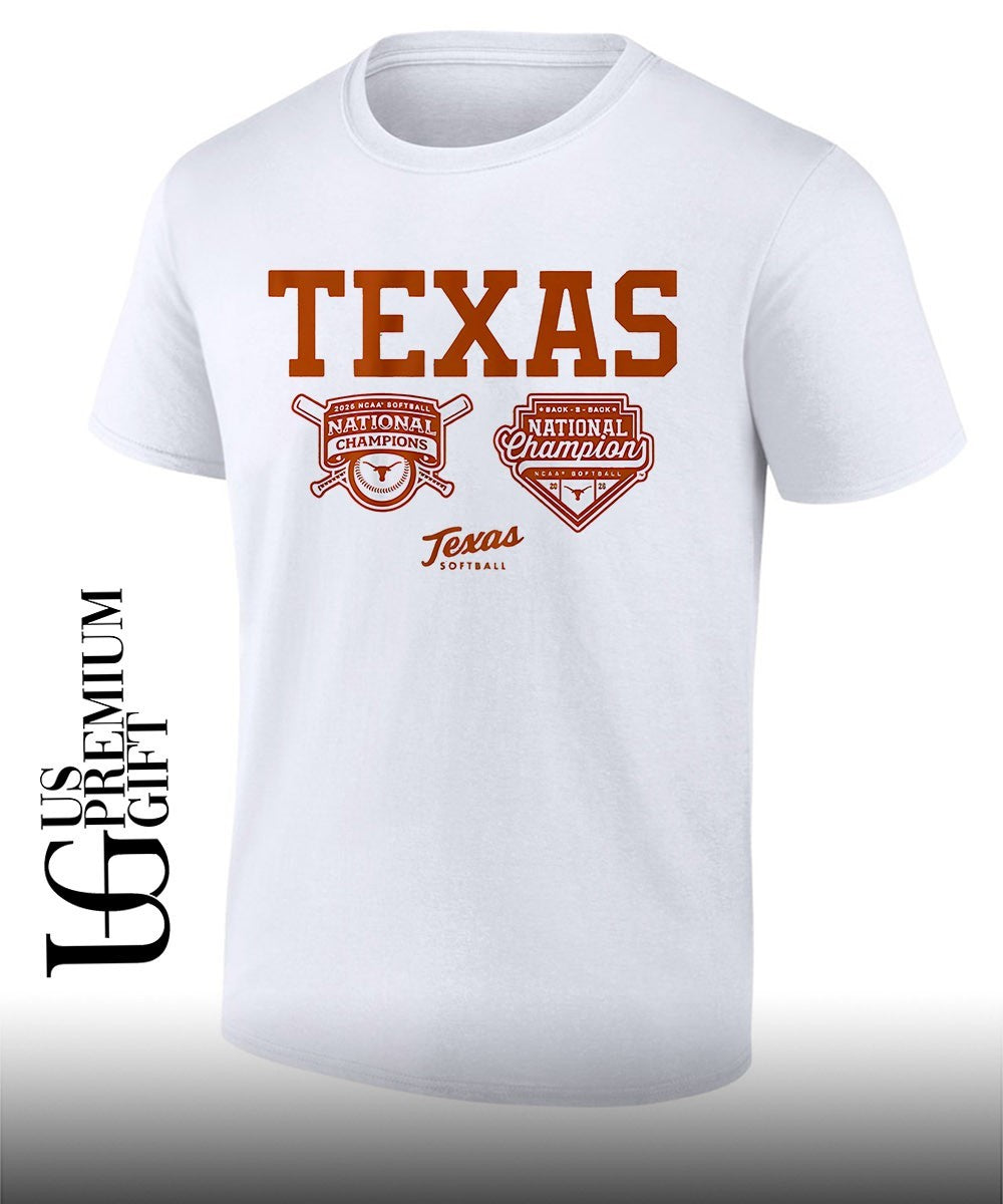 Texas Longhorns Softball NCAA Back-To-Back National Champions 2026 shirt
