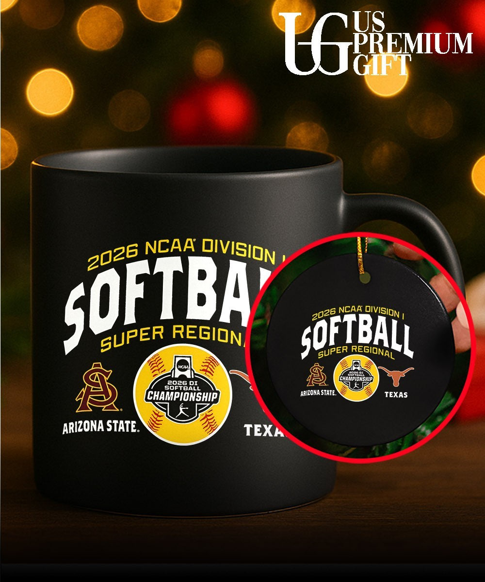 Texas Longhorns and Arizona State Sun Devils 2026 NCAA Division I Softball Super Regionals shirt