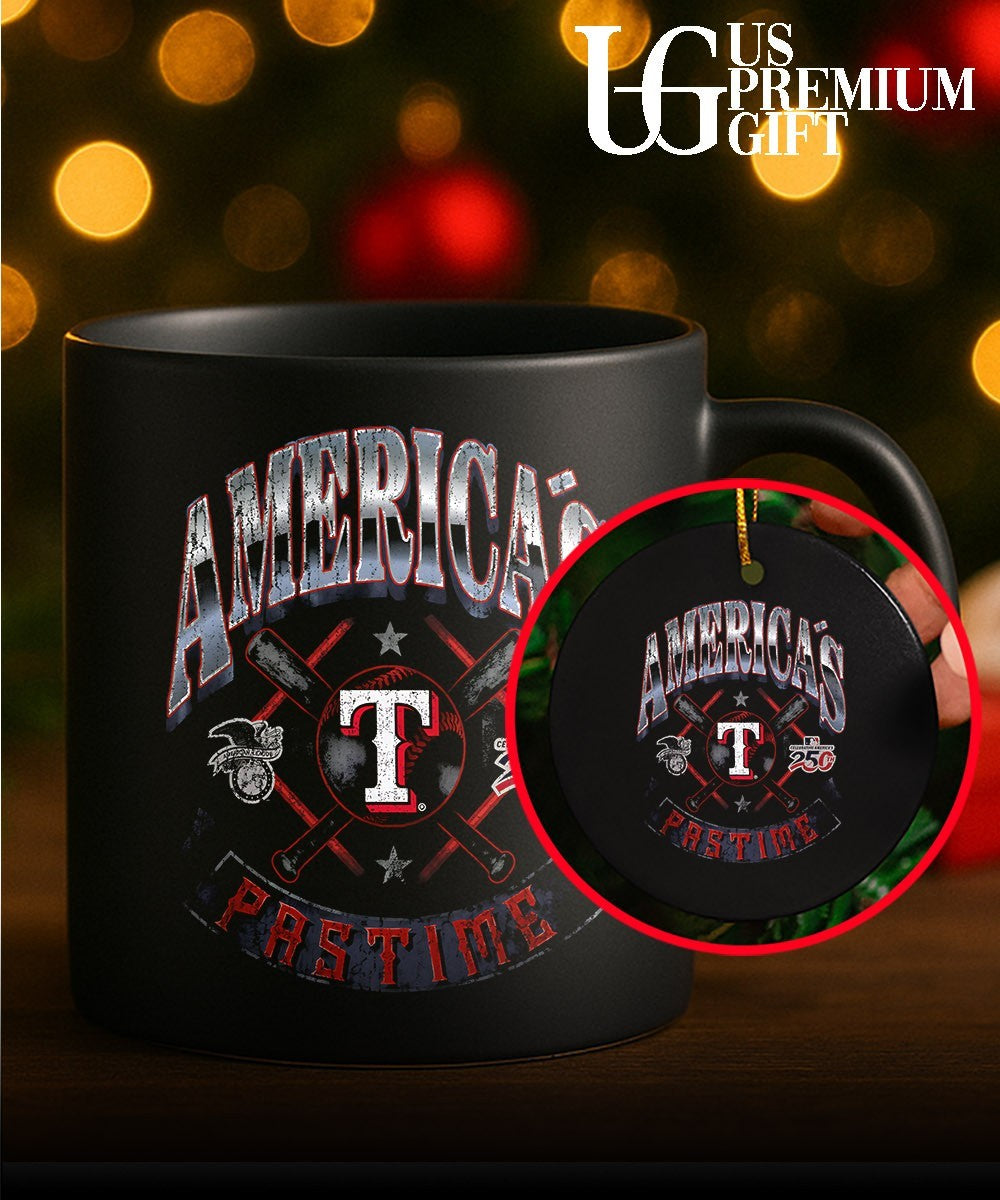 Texas Rangers baseball Americana 250th Pastime celebrating logo shirt