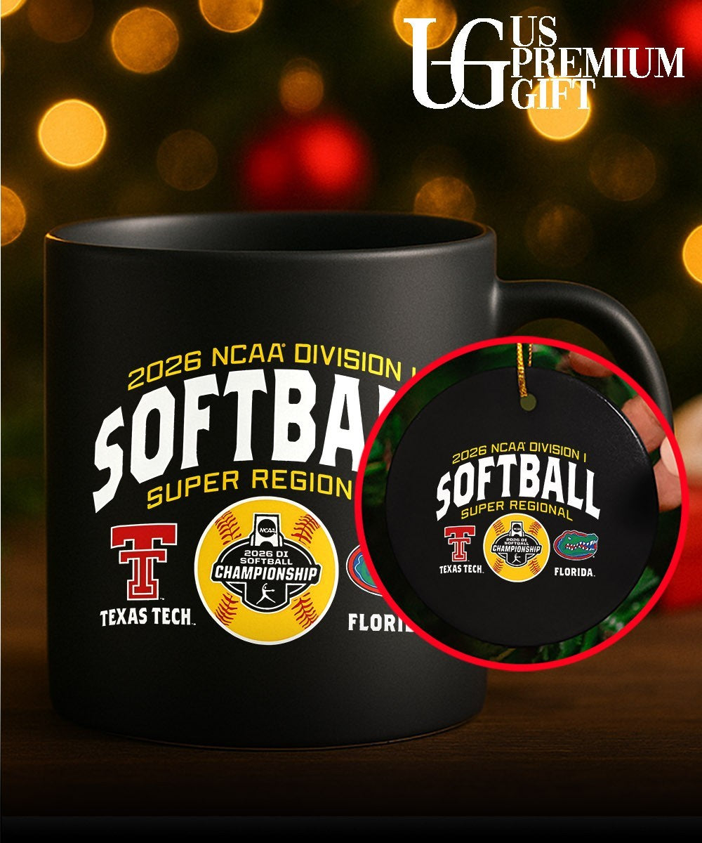 Texas Tech Red Raiders and Florida Gators 2026 NCAA Division I Softball Super Regionals shirt