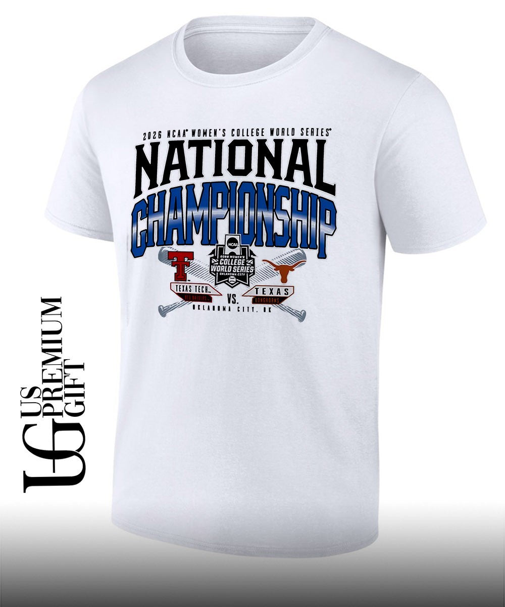 Texas Tech Red Raiders vs Texas Longhorns 2026 NCAA Women’s College World Series shirt
