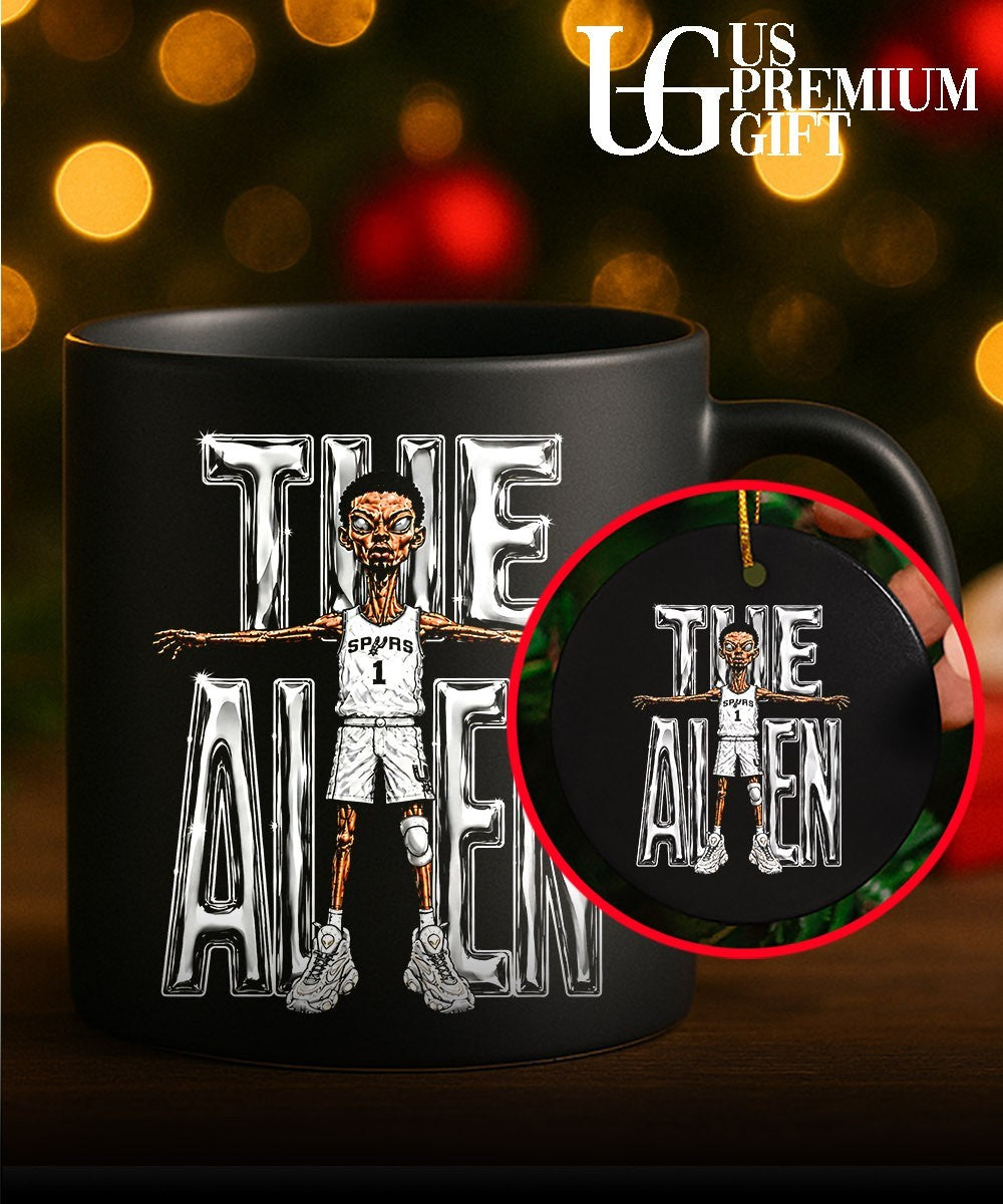 The Alien Victor Wembanyama San Antonio Spurs NBA 2026 shirt