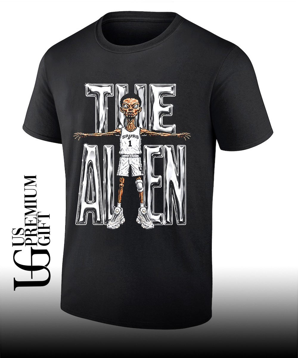The Alien Victor Wembanyama San Antonio Spurs NBA 2026 shirt