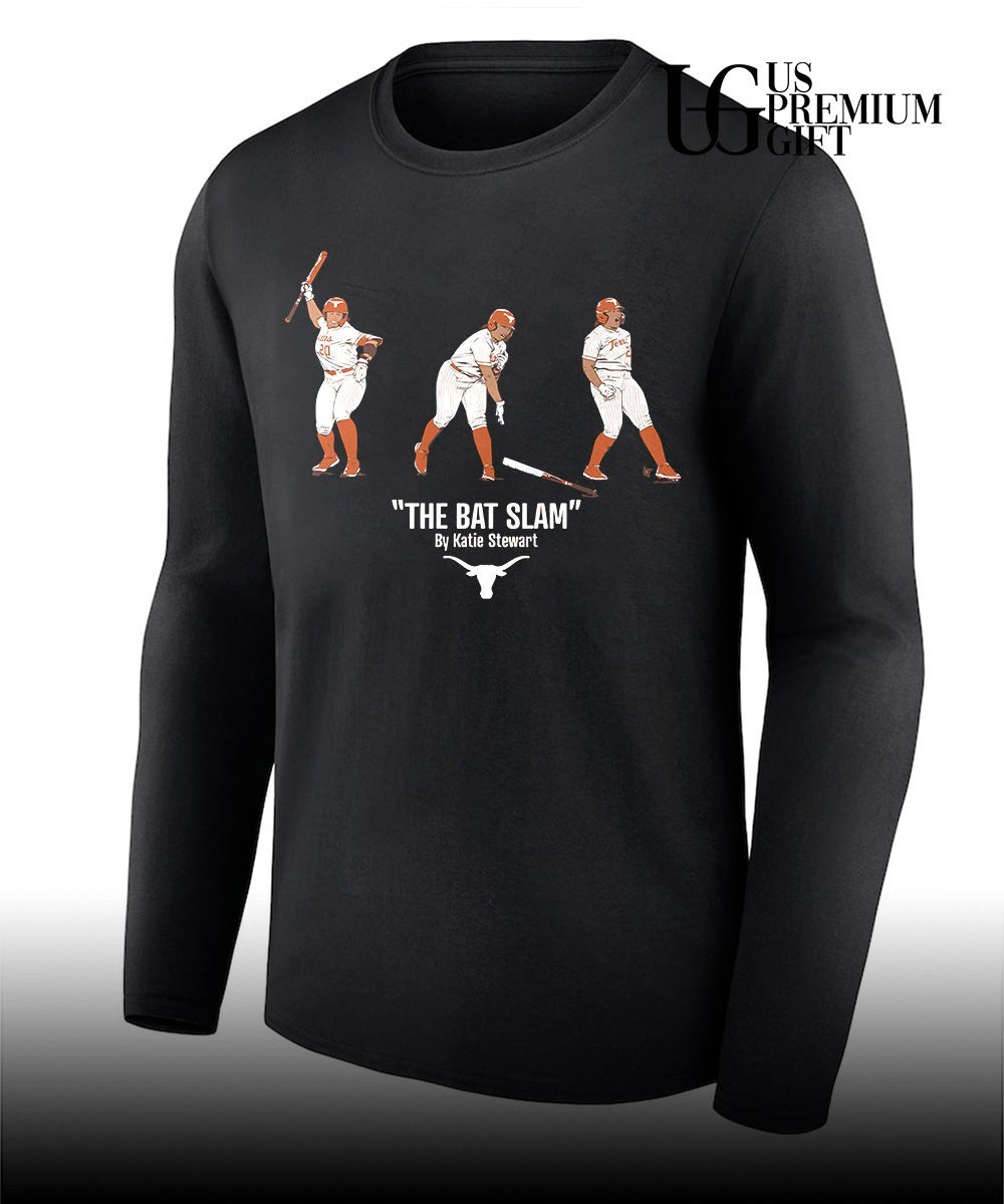The Bat Slam by Katie Stewart Texas Longhorns NCAA Softball National Champions 2026 shirt