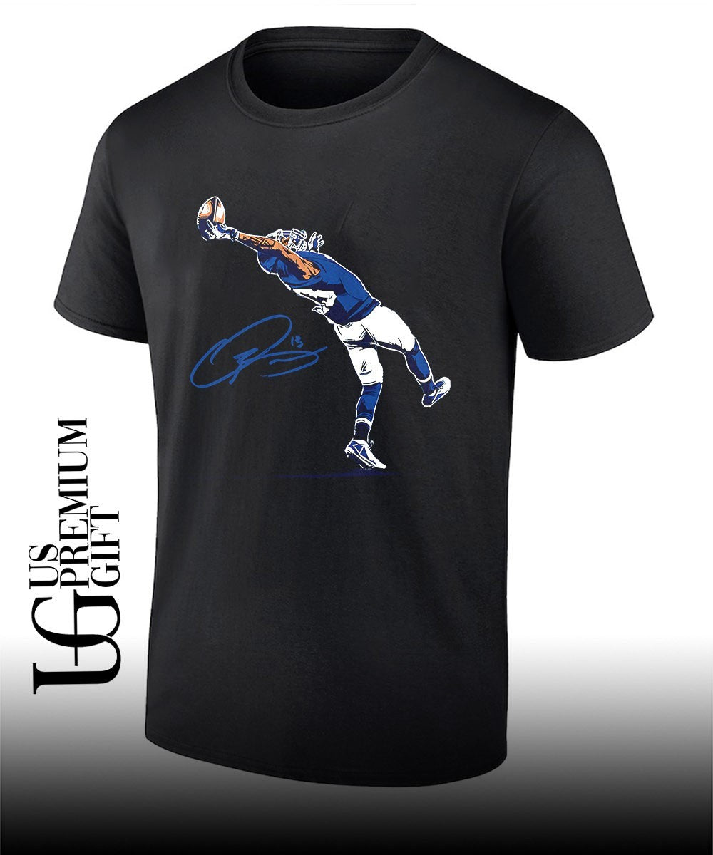 The Catch Odell Beckham Jr New York Giants football signature shirt