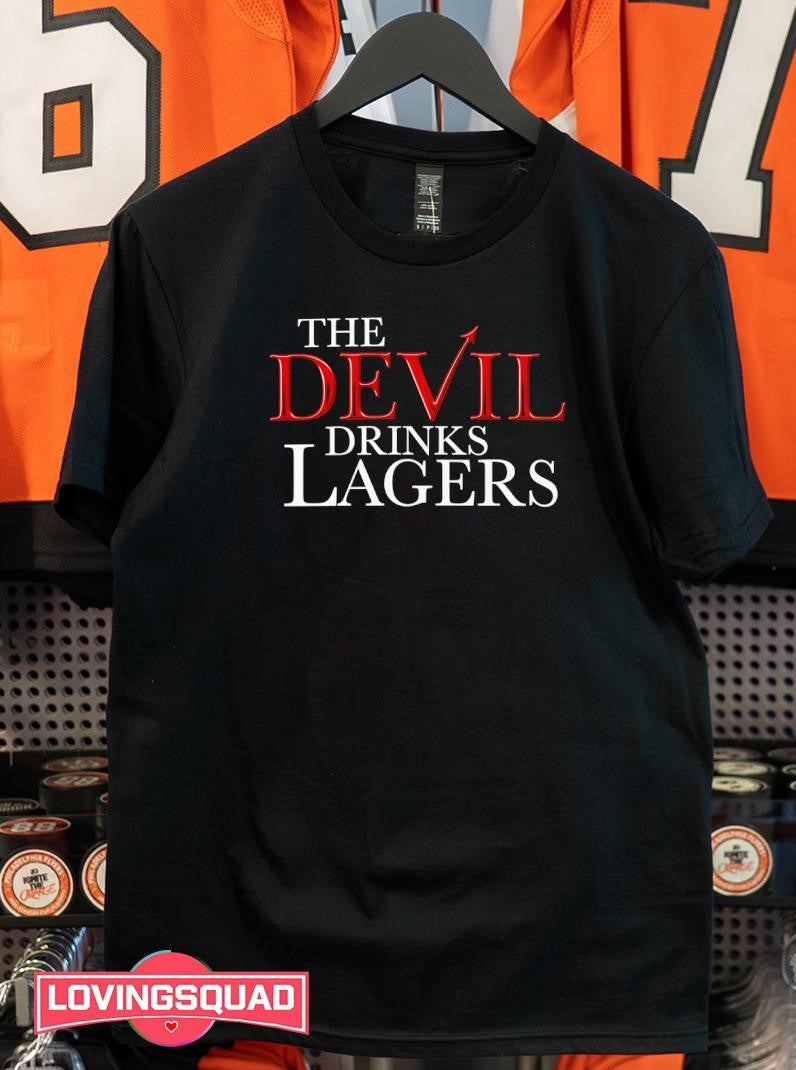 The Devil Drinks Lagers Shirt