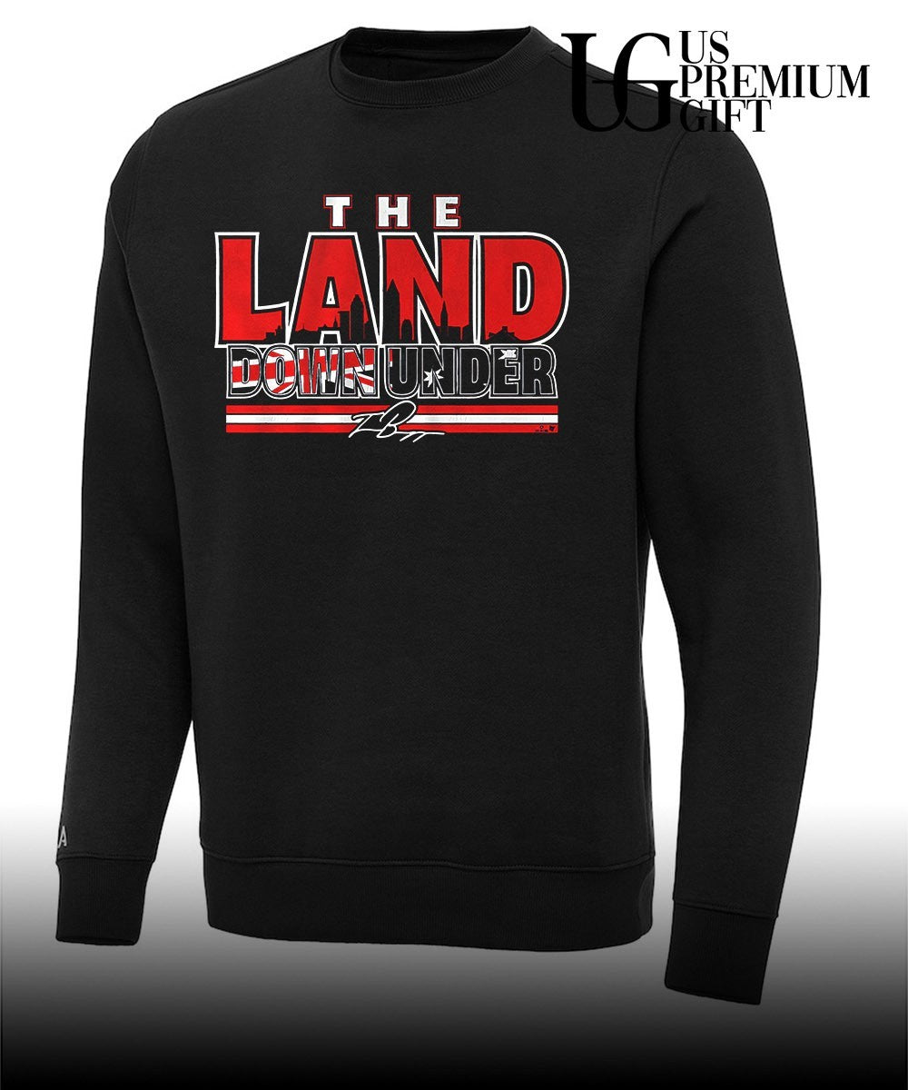The Land Down Under Travis Bazzana Cleveland Guardians baseball signature shirt