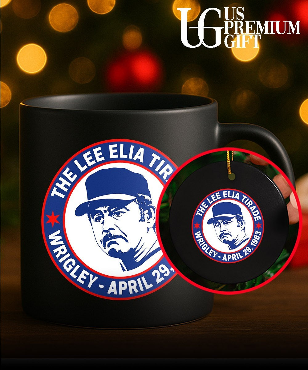 The Lee Elia Tirade Wrigley 1983 shirt
