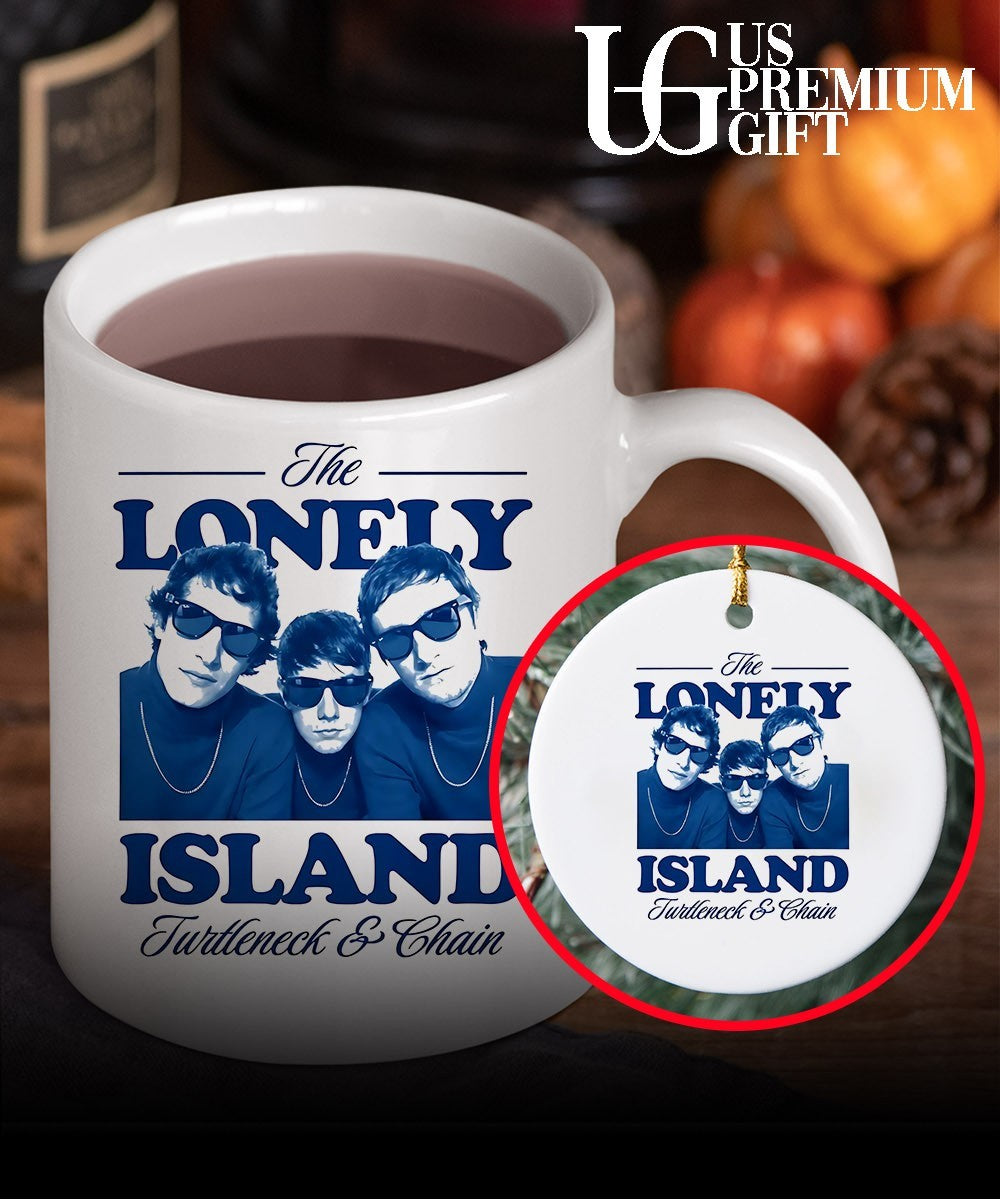 The Lonely Island Turtleneck and Chain shirt