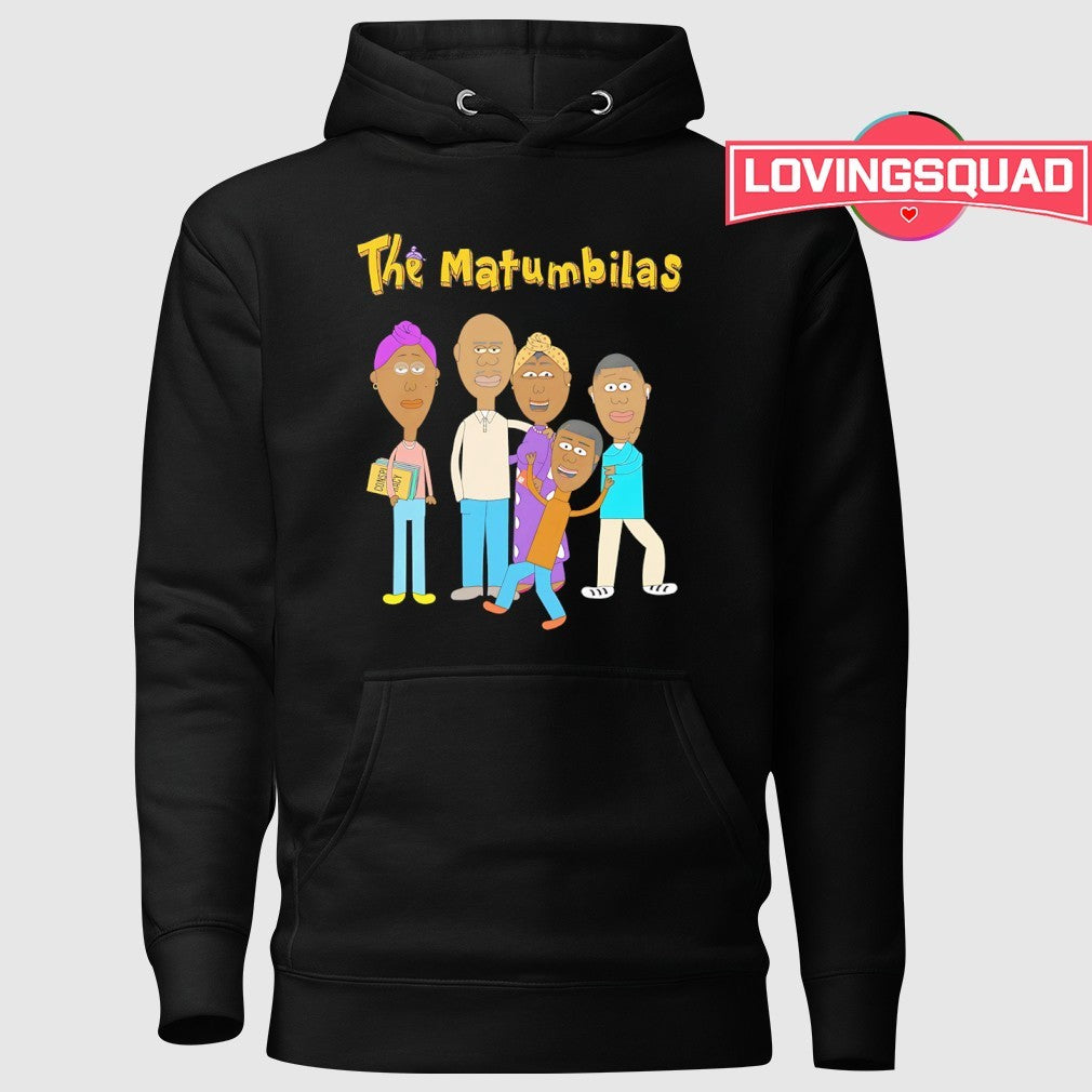 The Matumbilas Family Cartoon Conspiracy Book Funny Animated shirt