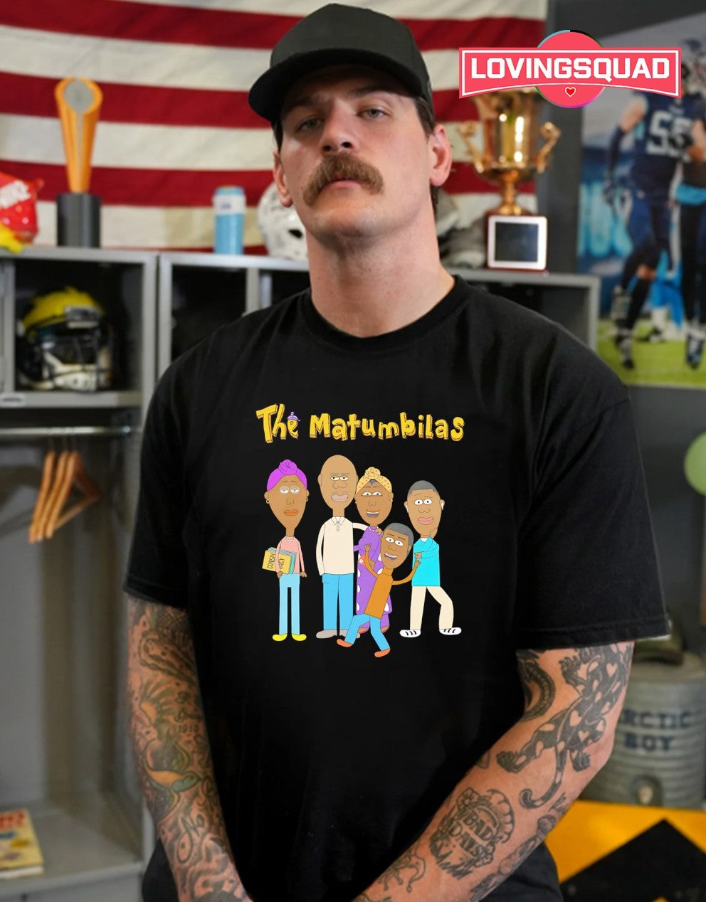 The Matumbilas Family Cartoon Conspiracy Book Funny Animated shirt