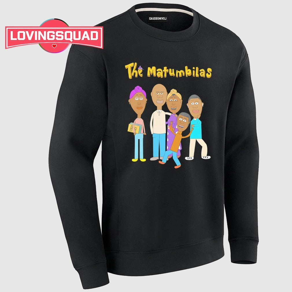 The Matumbilas Family Cartoon Conspiracy Book Funny Animated shirt