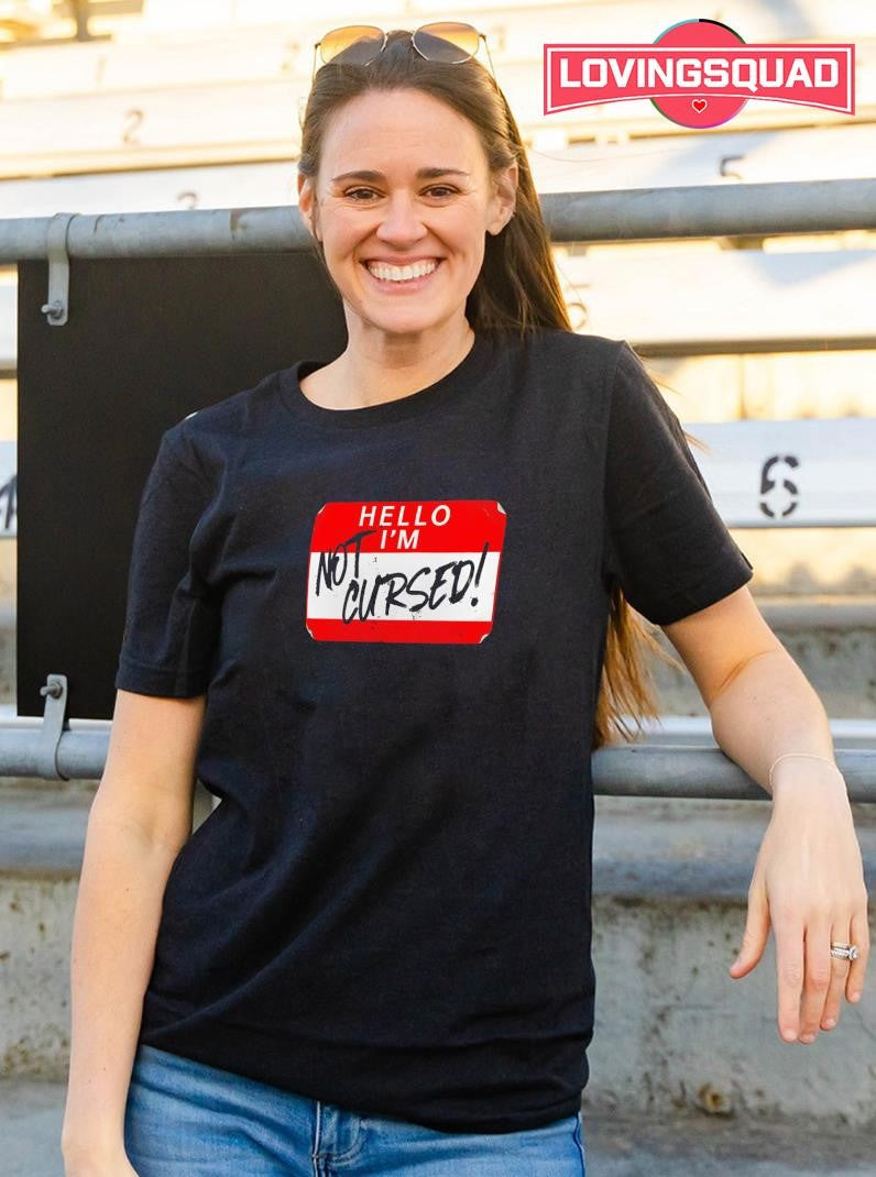 The Miz Cursed Name Tag Hello I’m Not Cursed Shirt