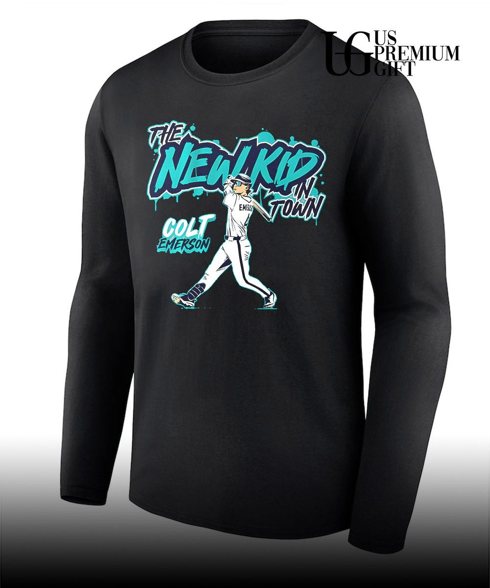 The New Kid In Town Colt Emerson Seattle Mariners baseball shirt
