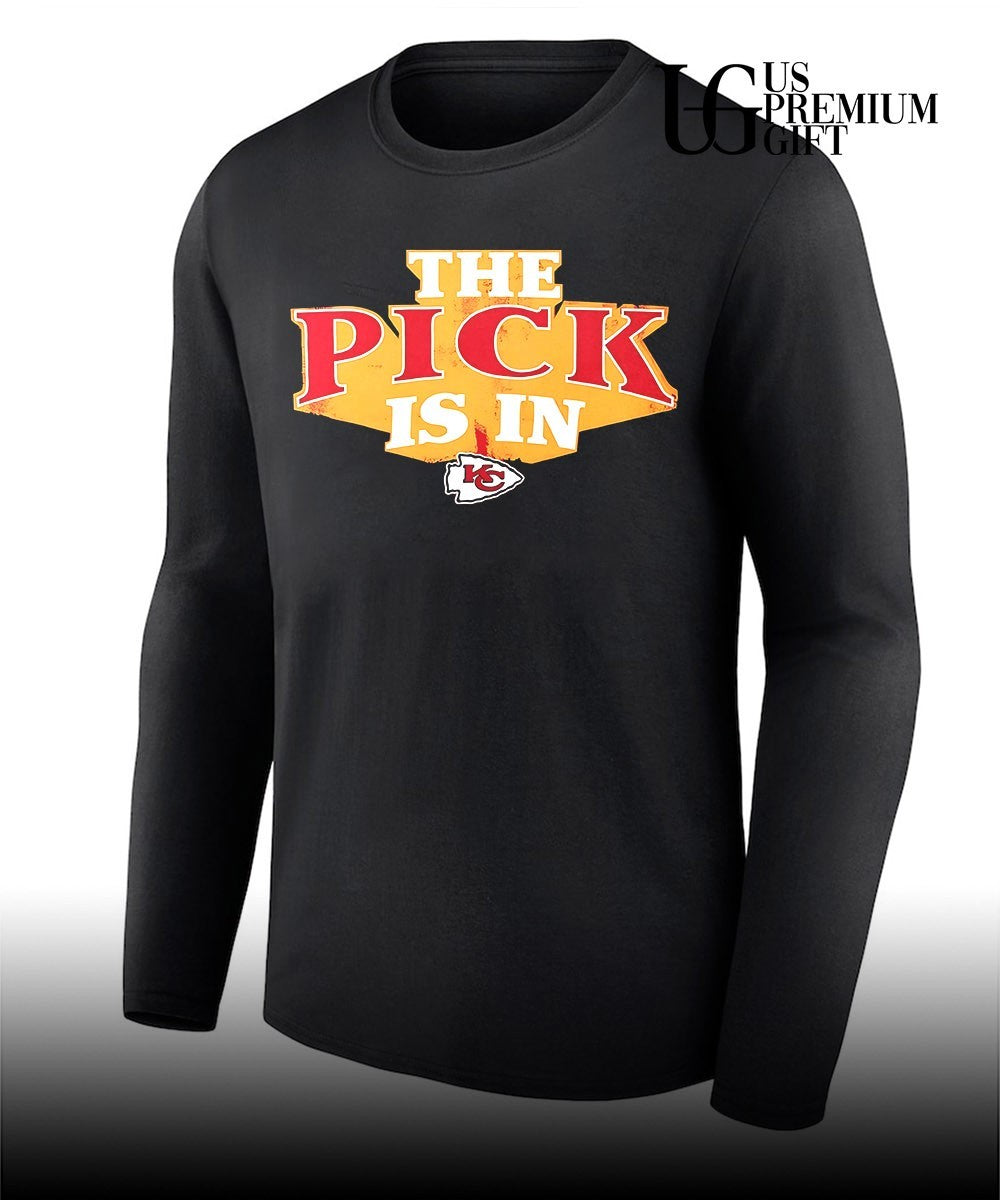 The Pick is in Kansas City Chiefs Football shirt