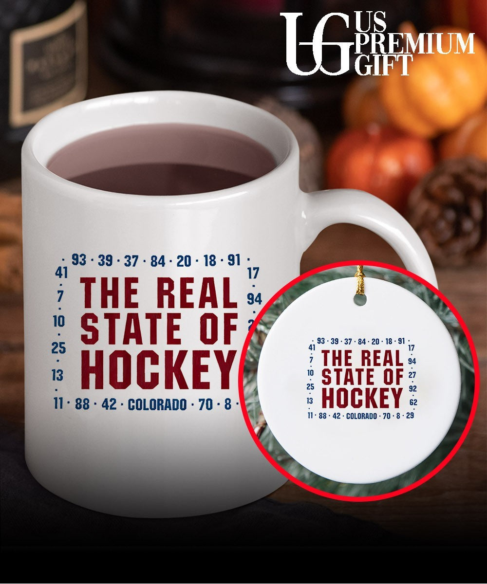 The Real State of Hockey Colorado Avalanche hockey shirt