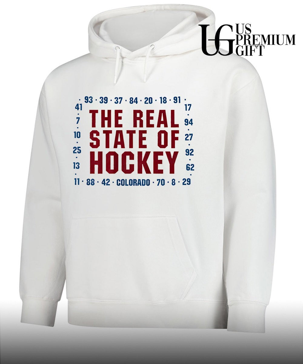The Real State of Hockey Colorado Avalanche hockey shirt