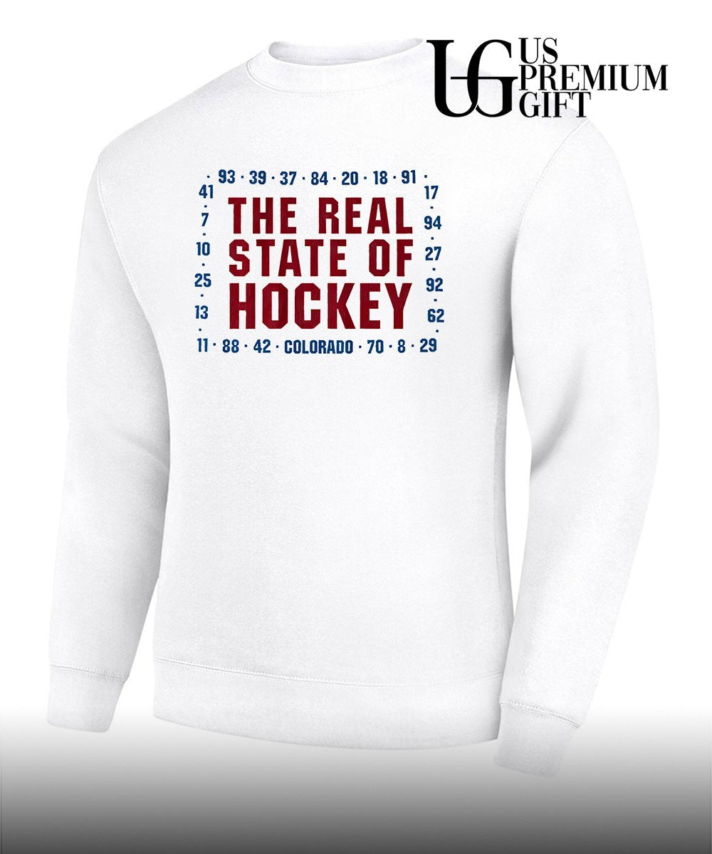The Real State of Hockey Colorado Avalanche hockey shirt