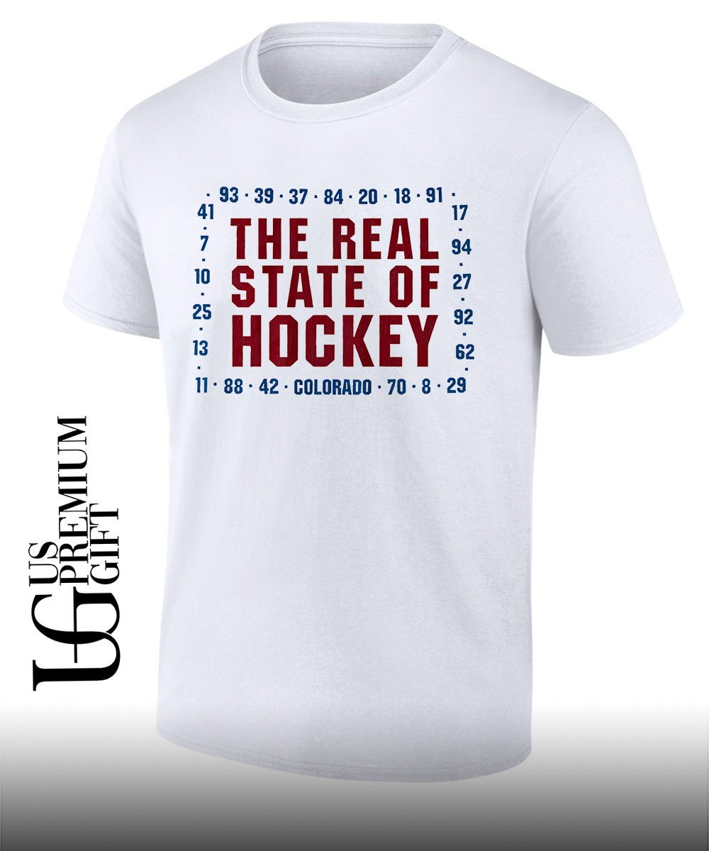 The Real State of Hockey Colorado Avalanche hockey shirt