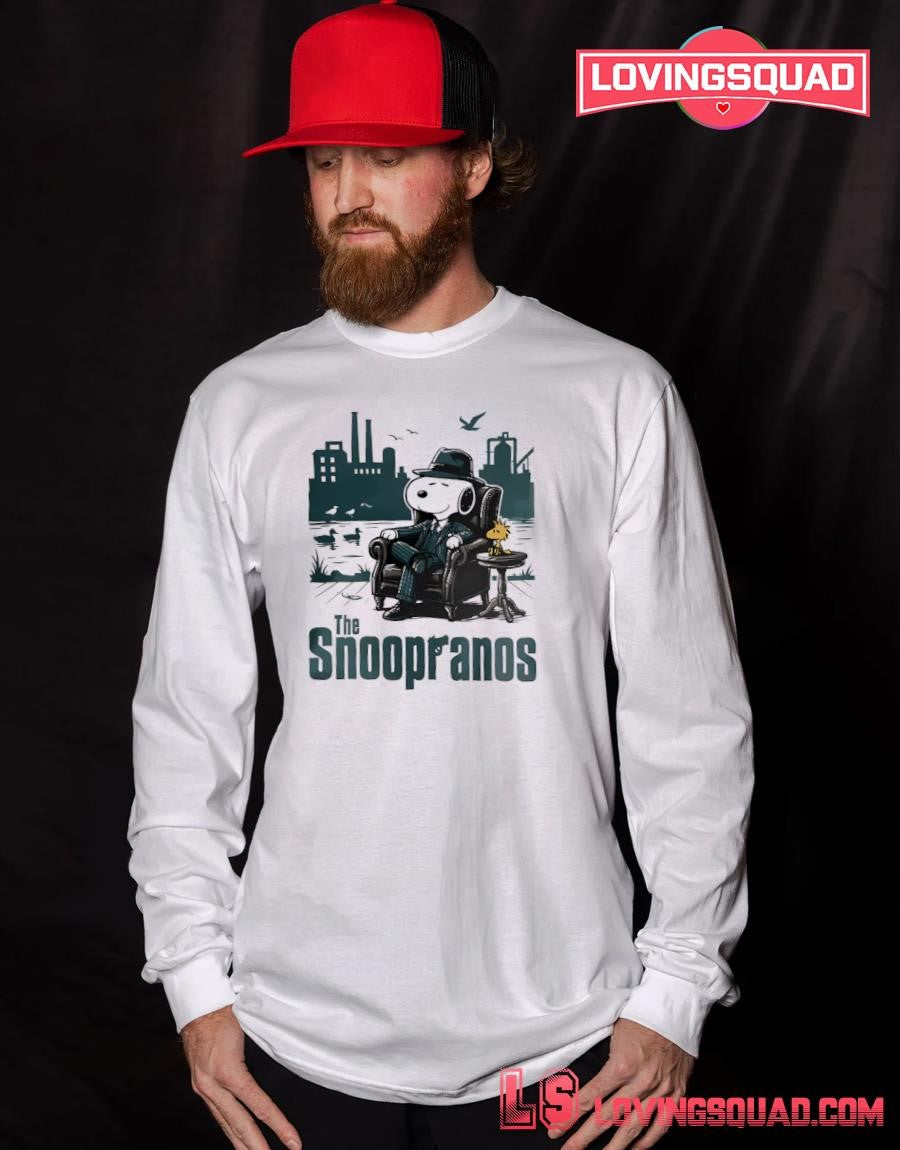 The Snoopranos Peanuts Mafia Parody T Shirt