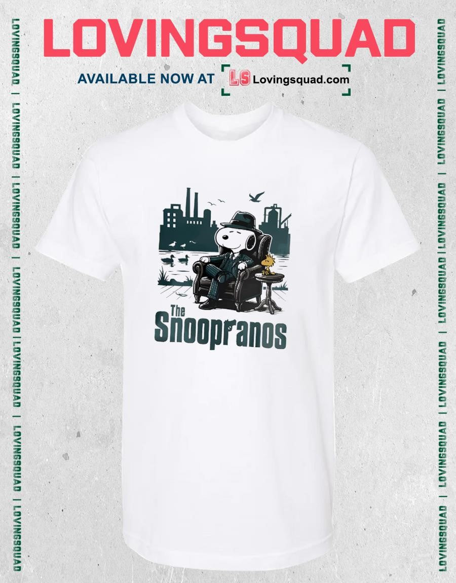 The Snoopranos Peanuts Mafia Parody T Shirt