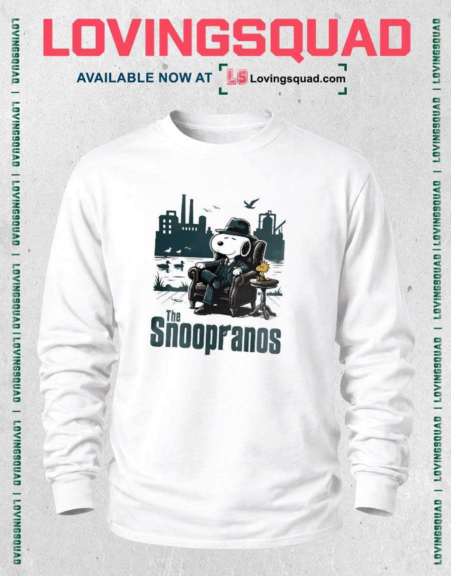 The Snoopranos Peanuts Mafia Parody T Shirt
