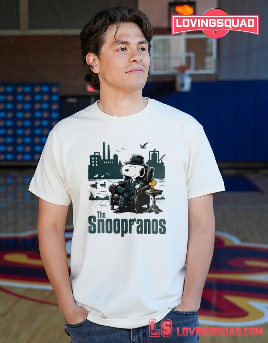 The Snoopranos Peanuts Mafia Parody T Shirt