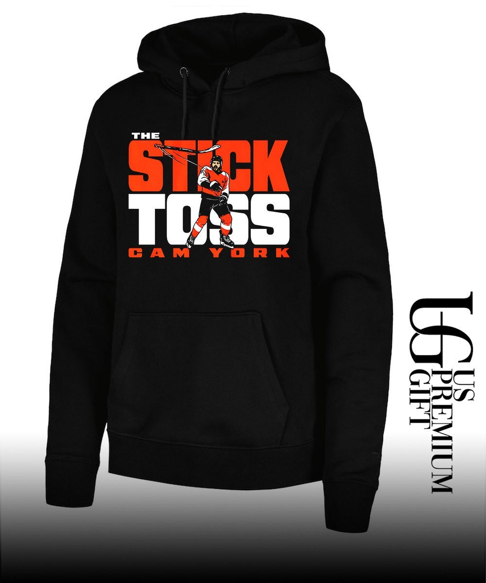 The Stick Toss Cam York Philadelphia Flyers hockey signature shirt
