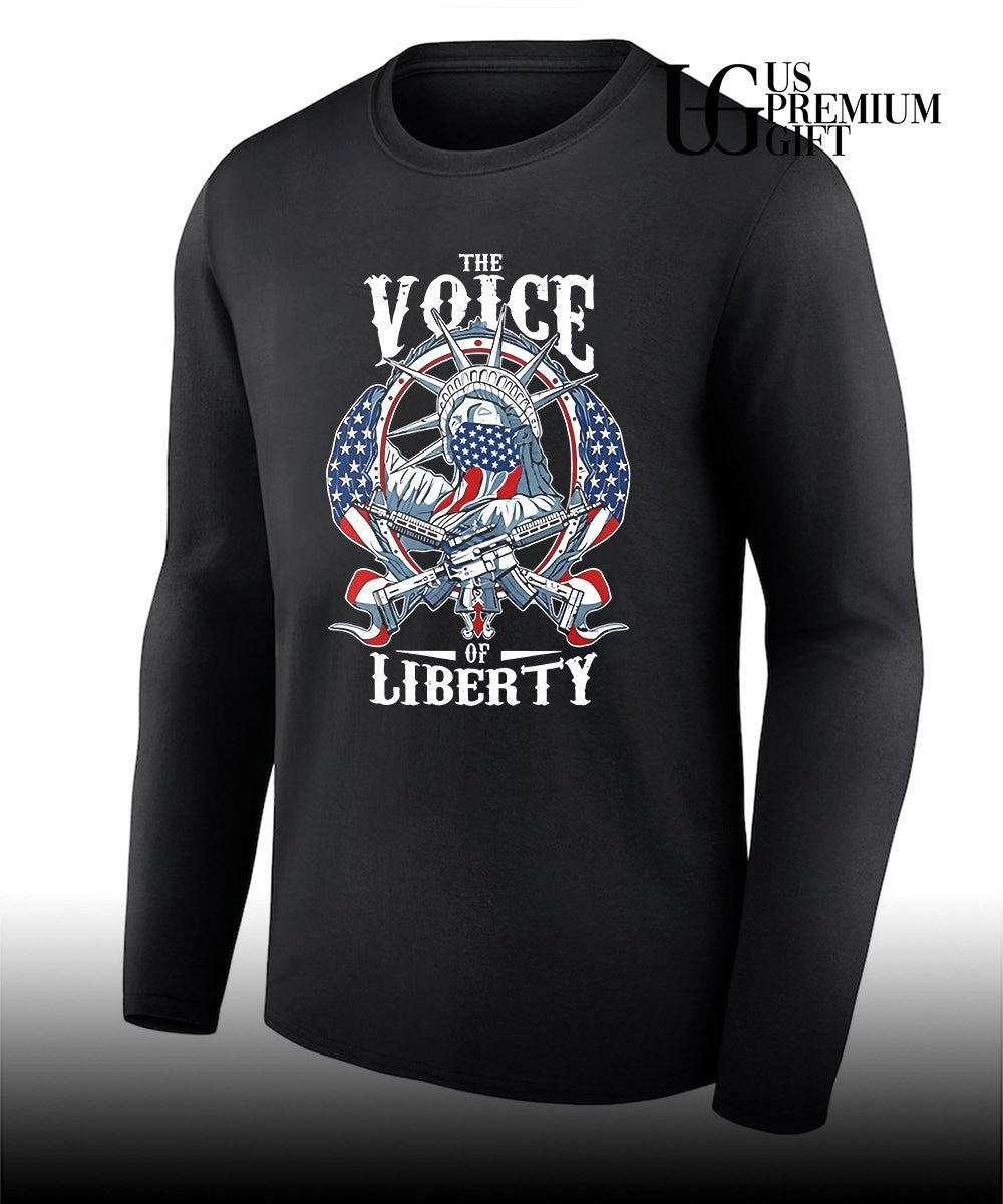 The Voice of Liberty graphic shirt