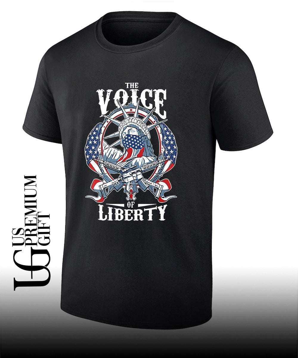 The Voice of Liberty graphic shirt