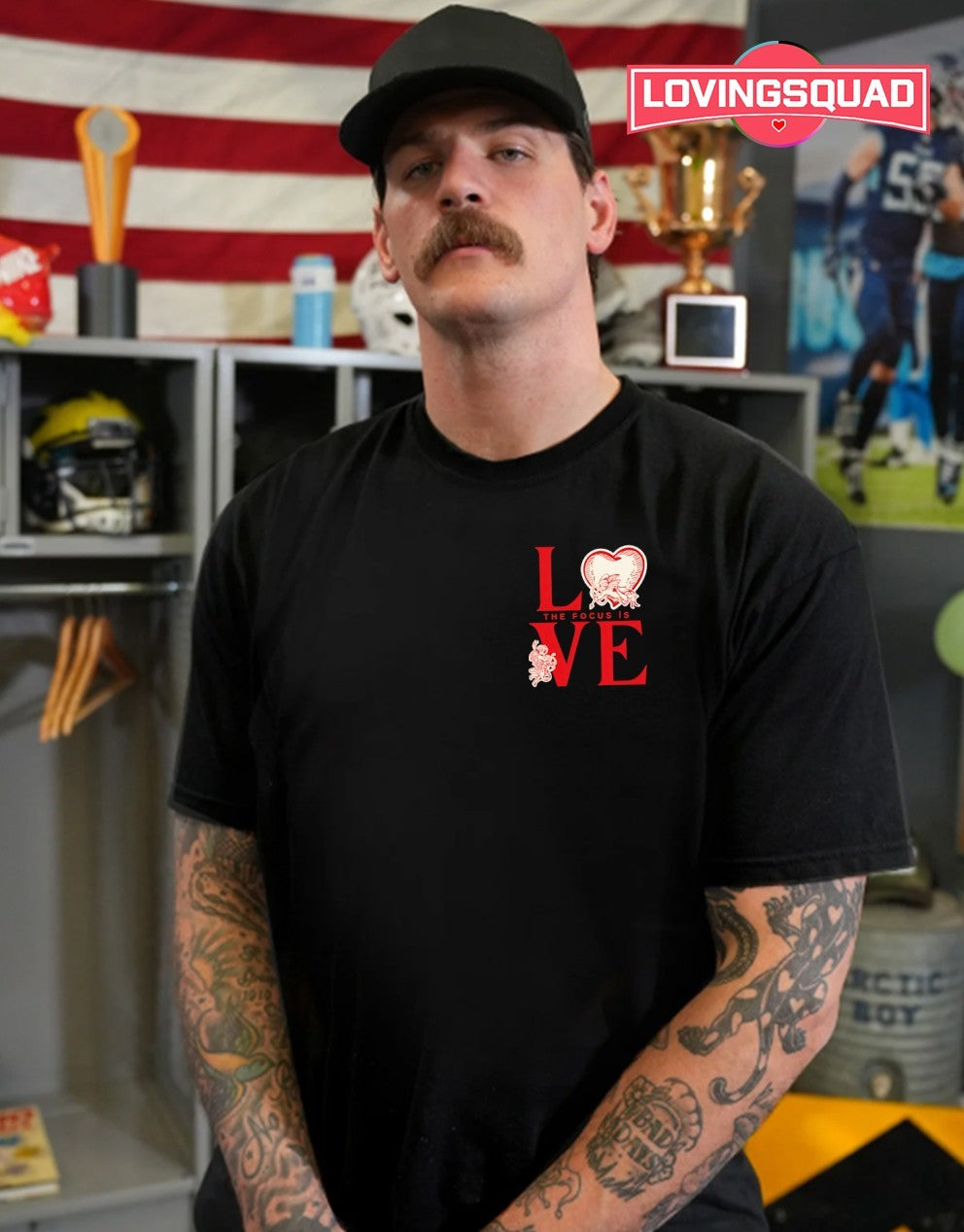 The focus is love shirt