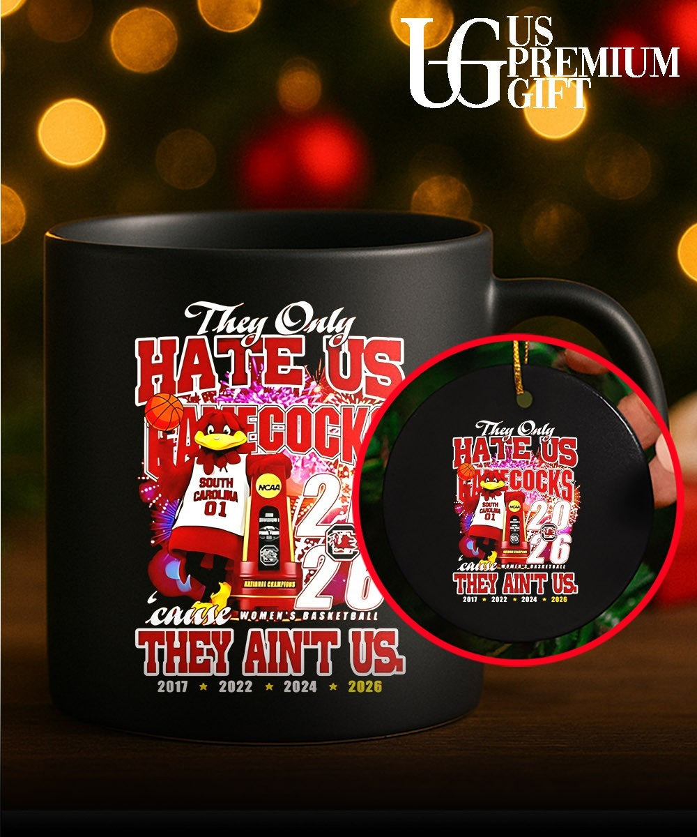 They only hate us South Carolina Gamecocks cause they ain’t us 4 time 2026 mascot shirt