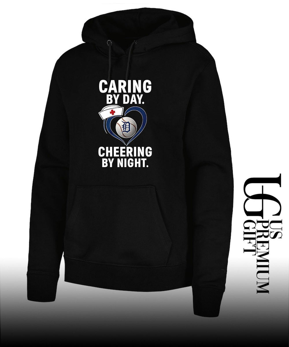 Tigers caring by day cheering by night shirt