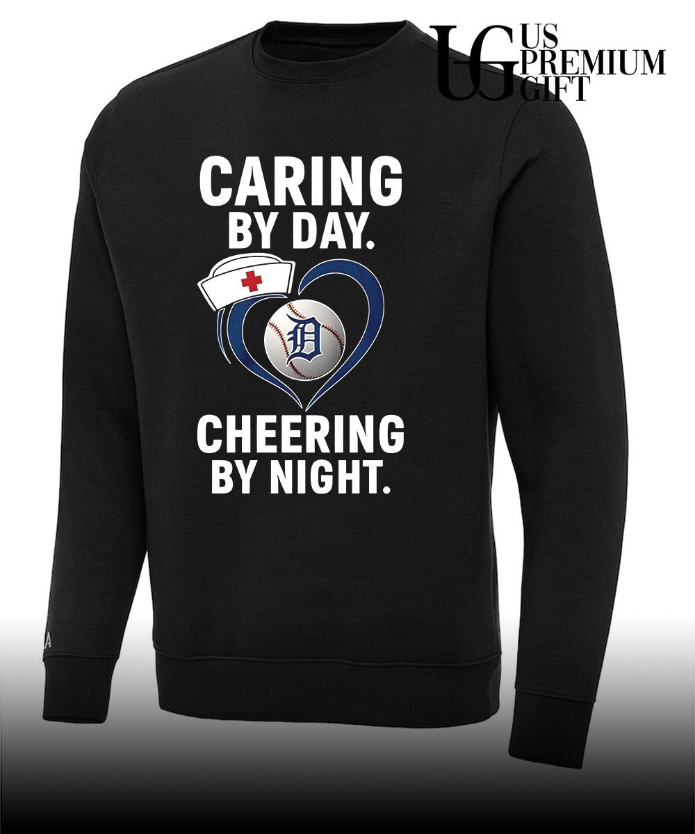 Tigers caring by day cheering by night shirt