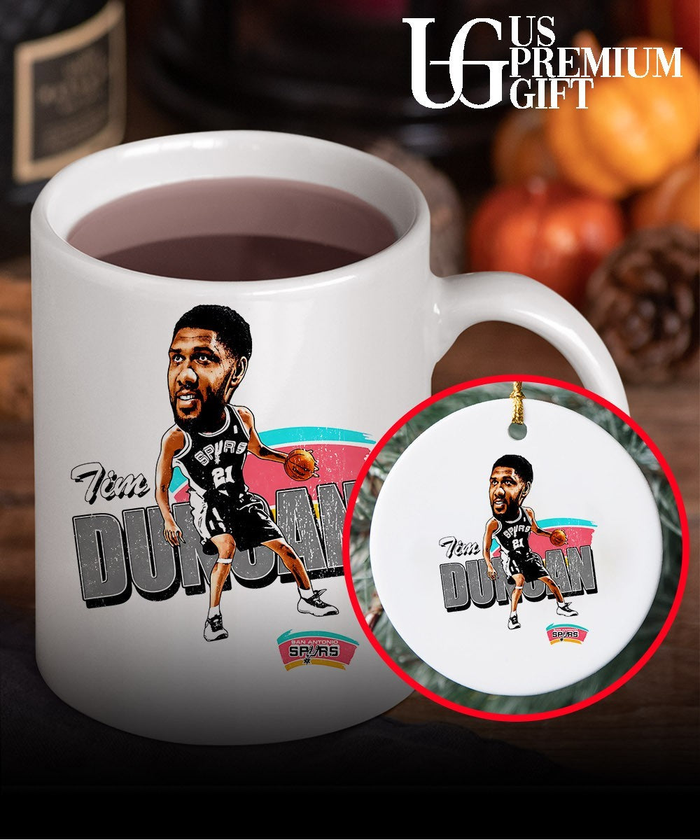 Tim Duncan San Antonio Spurs NBA Tim Duncan shirt