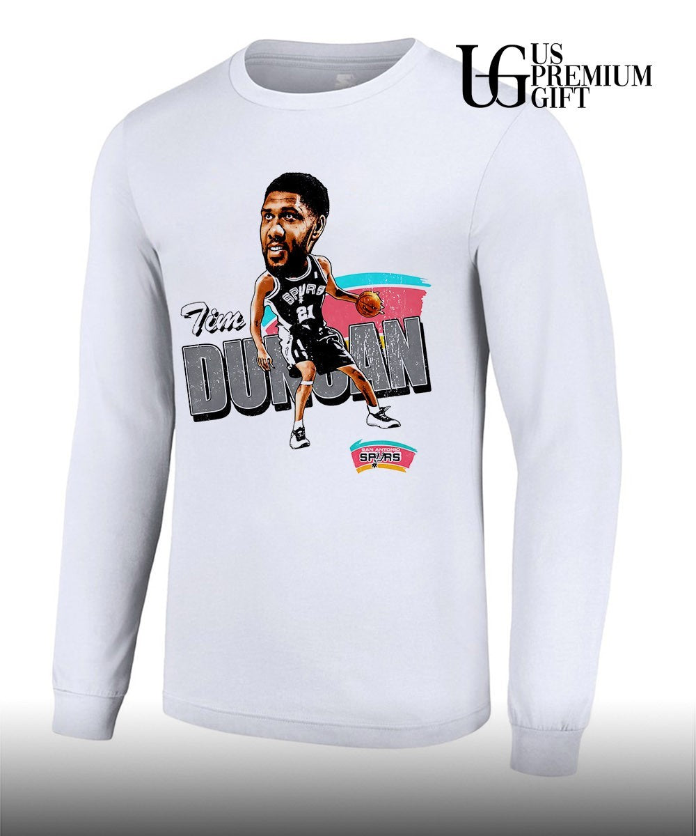 Tim Duncan San Antonio Spurs NBA Tim Duncan shirt