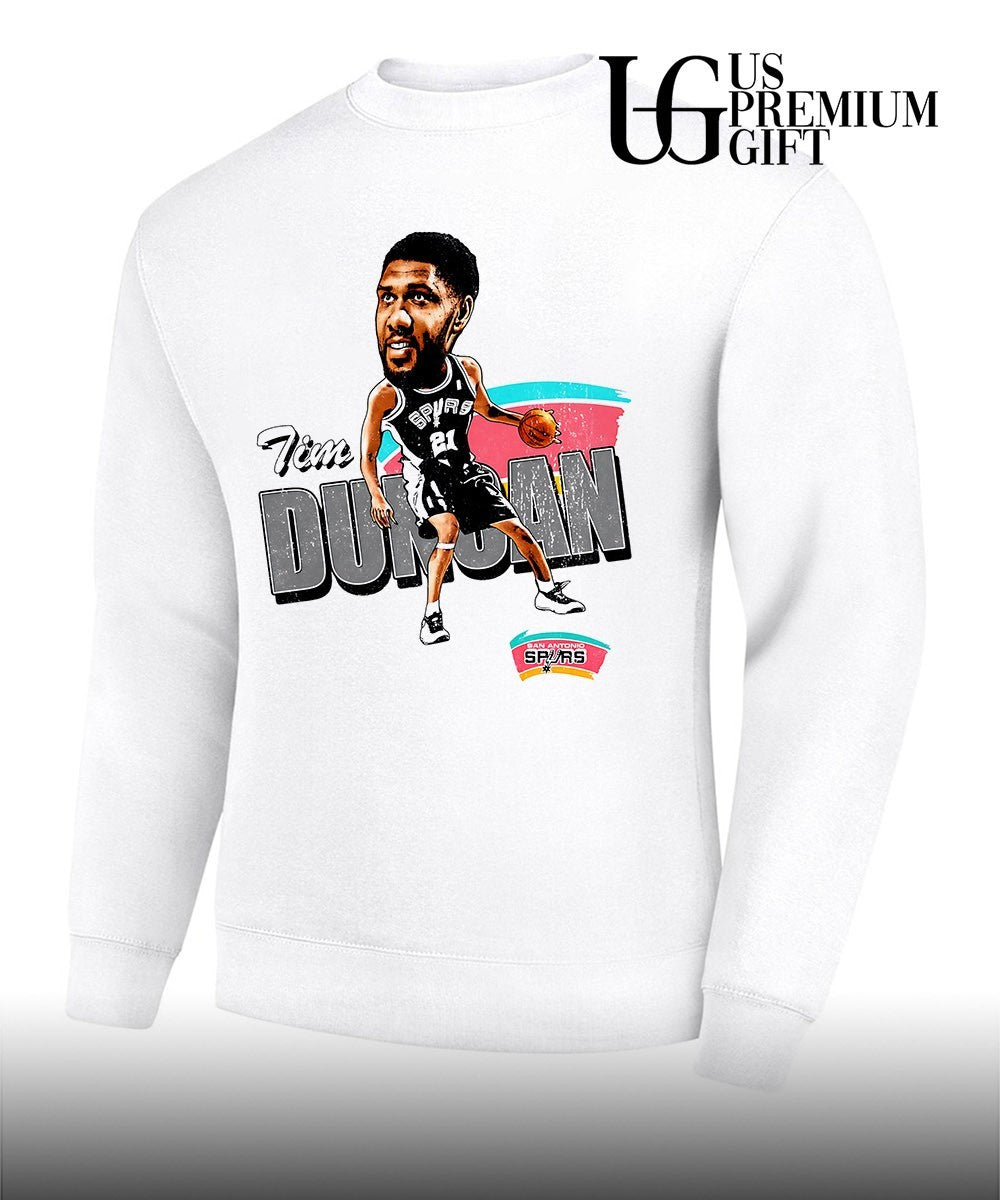 Tim Duncan San Antonio Spurs NBA Tim Duncan shirt