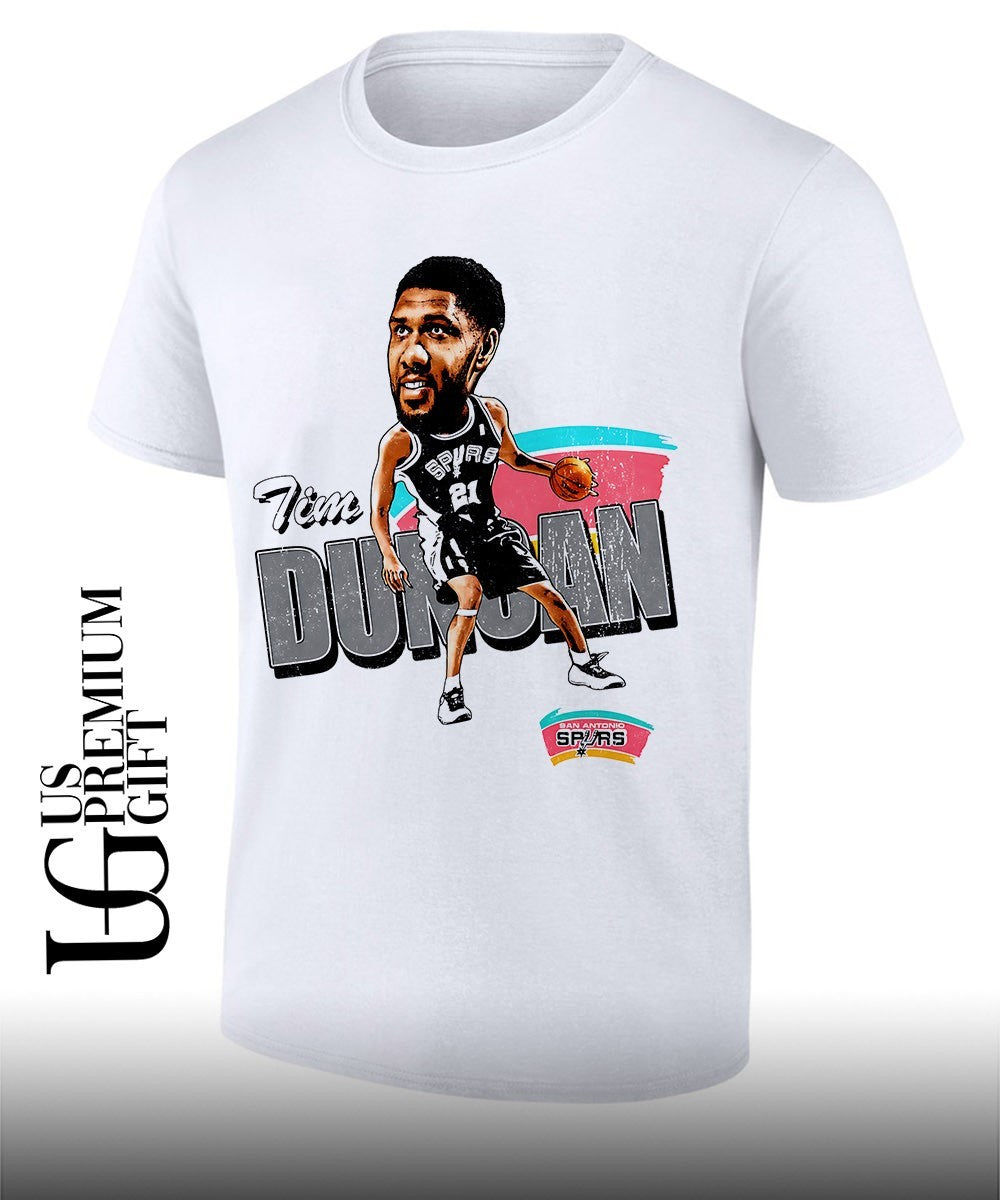Tim Duncan San Antonio Spurs NBA Tim Duncan shirt