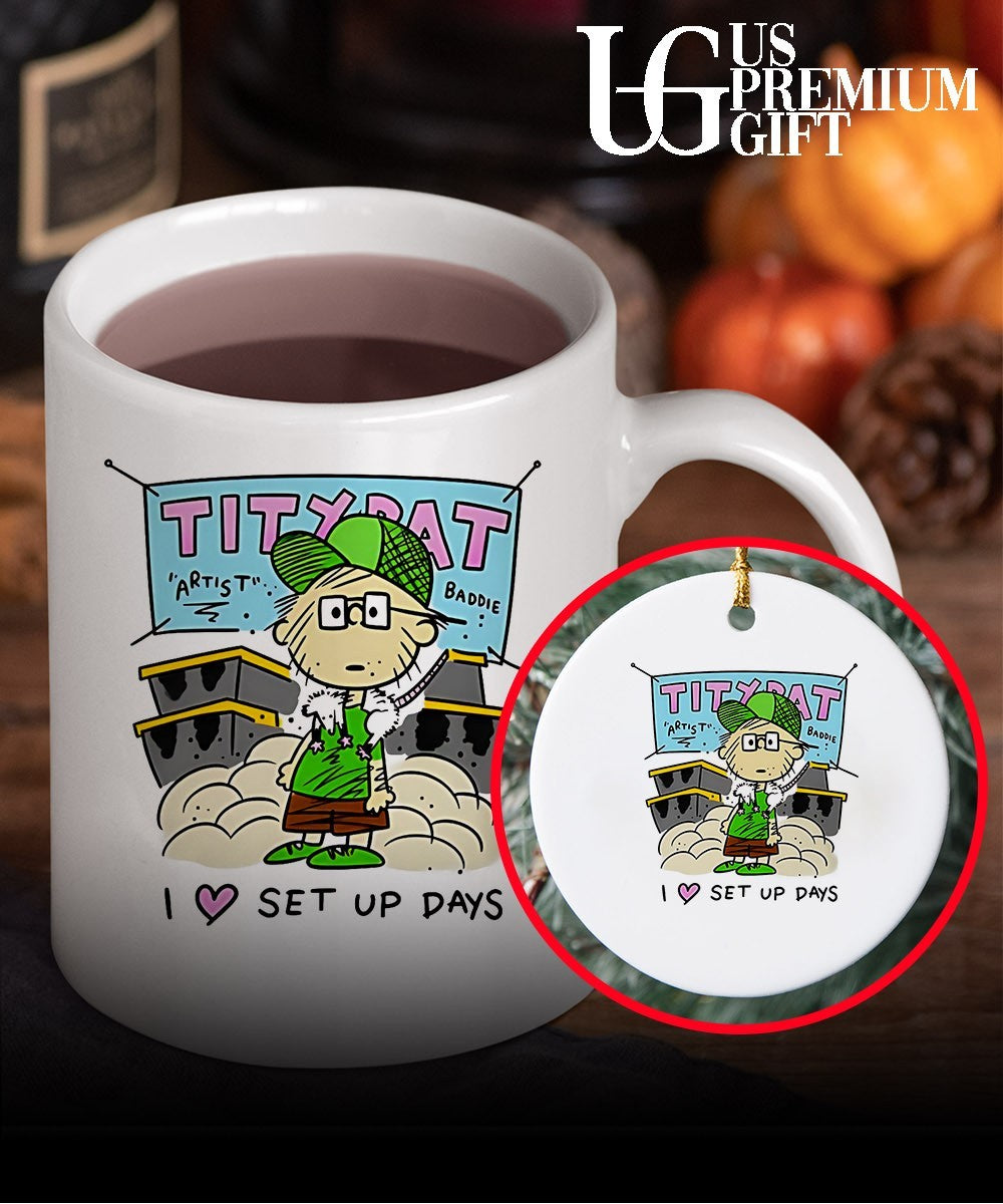 Tiny rat I love set up days shirt